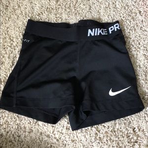 Black Nike Pro spandex